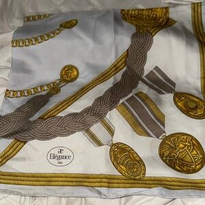 elegance paris silk scarf